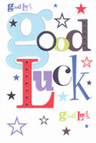 Hope and encouragement leap visually from this cheerful good luck card, its palette and joyful fonts channeling the dynamic creativity of Deptford. The two words-'Good Luck'-unfurl in playful, oversized pastel blues, vibrant reds, moss greens, and rich purples, their arrangement echoing the colours found in Deptford's murals and market stalls. Across the perfect white expanse, pops of navy, lilac, and zesty lime green create a visual dance, with stars twinkling like city lights reflecting on the Thames at sunset. Smooth, premium paper adds a satisfying tactile delight, as if touching a fresh bouquet from Flower Delivery Deptford. This card is the kind you'd give before a friend's big step-an audition, first day at Goldsmiths, or new flat on Deptford High Street-imbued with sincere optimism and the magical, supportive spirit for which our SE8 neighbourhood is known.
